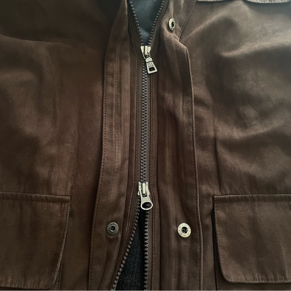 Jos. A. Bank Men’s Size M Winter Coat in Brown with Removable Thick Liner. - Picture 3 of 13